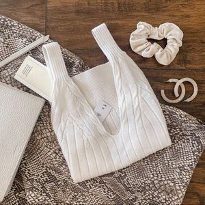 Aritzia Wilfred Knit Top